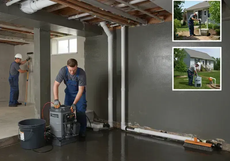 Basement Waterproofing and Flood Prevention process in Etowah County, AL